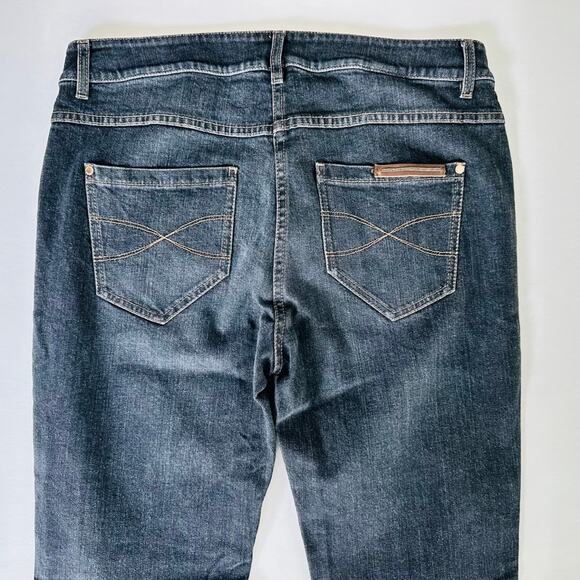 Brunello Cucinelli High Waisted Extra Skinny Jeans Dark Blue Denim Size 46 US 10 - Picture 6 of 7